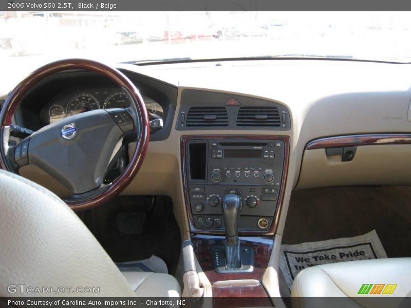 Black / Beige 2006 Volvo S60 2.5T