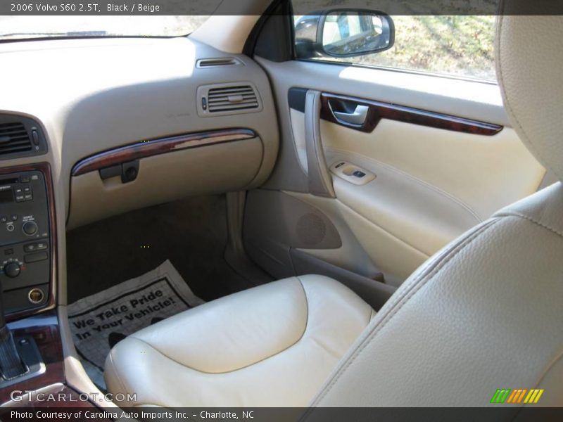 Black / Beige 2006 Volvo S60 2.5T