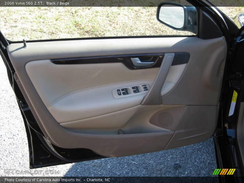 Black / Beige 2006 Volvo S60 2.5T