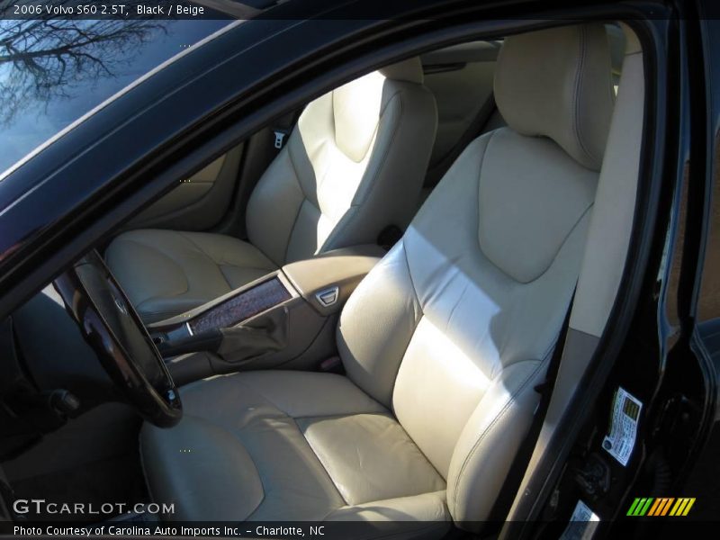 Black / Beige 2006 Volvo S60 2.5T