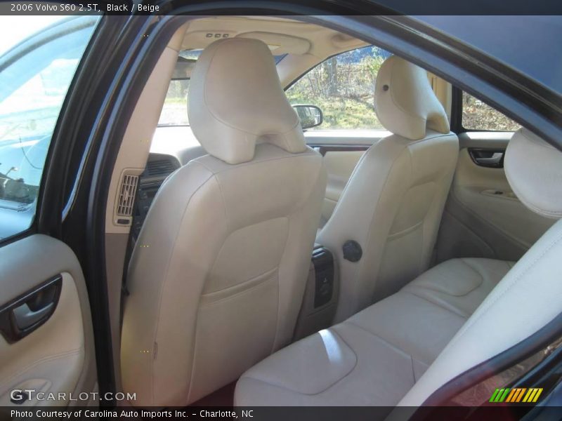 Black / Beige 2006 Volvo S60 2.5T