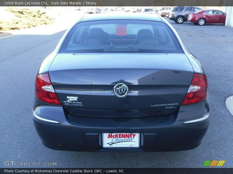 Dark Slate Metallic / Ebony 2009 Buick LaCrosse CXL
