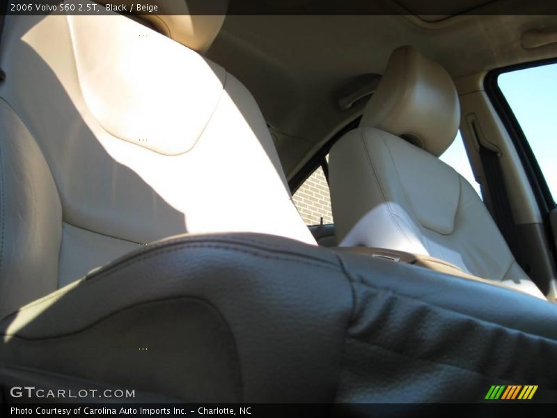 Black / Beige 2006 Volvo S60 2.5T