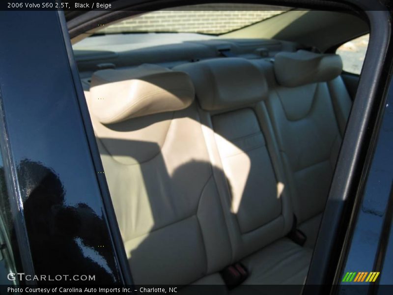 Black / Beige 2006 Volvo S60 2.5T