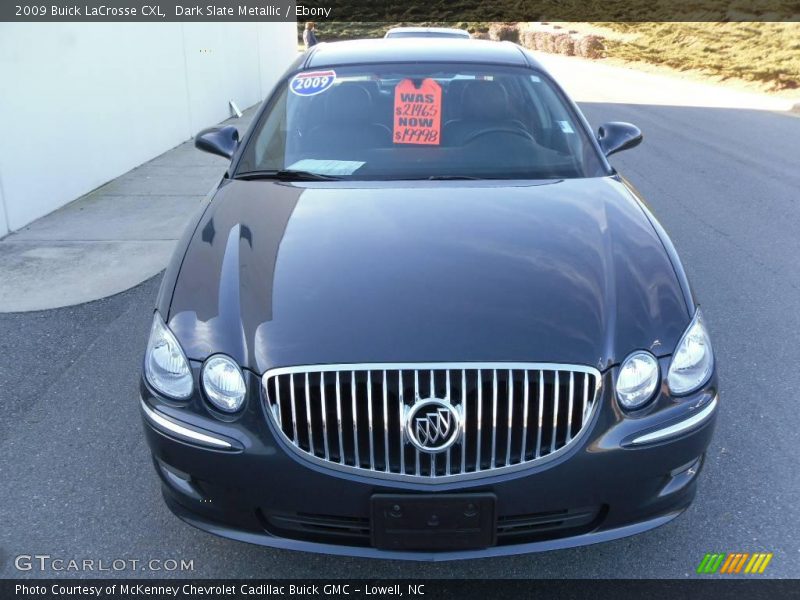 Dark Slate Metallic / Ebony 2009 Buick LaCrosse CXL