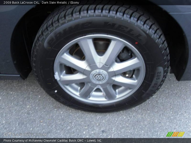 Dark Slate Metallic / Ebony 2009 Buick LaCrosse CXL