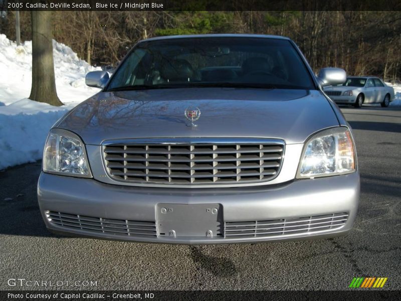 Blue Ice / Midnight Blue 2005 Cadillac DeVille Sedan