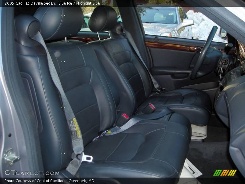 Blue Ice / Midnight Blue 2005 Cadillac DeVille Sedan