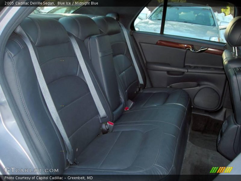 Blue Ice / Midnight Blue 2005 Cadillac DeVille Sedan