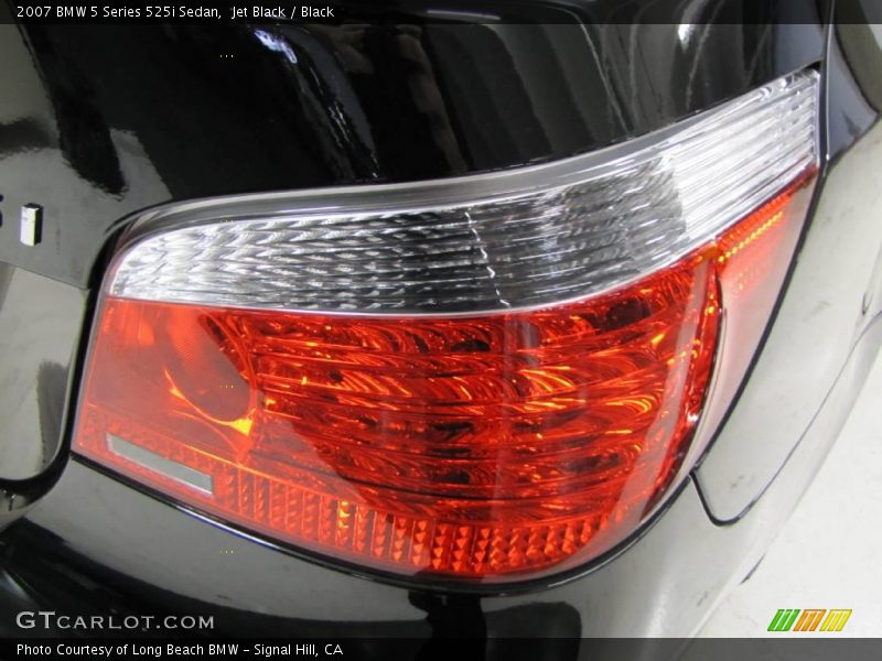Jet Black / Black 2007 BMW 5 Series 525i Sedan