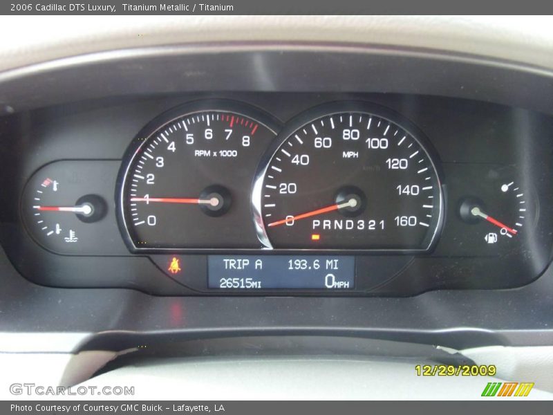 Titanium Metallic / Titanium 2006 Cadillac DTS Luxury