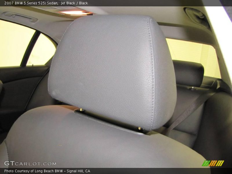 Jet Black / Black 2007 BMW 5 Series 525i Sedan
