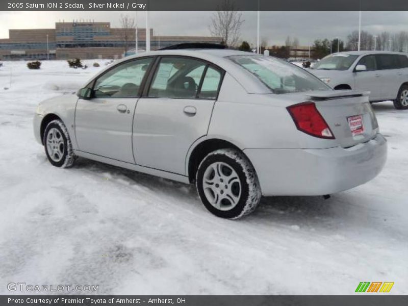 Silver Nickel / Gray 2005 Saturn ION 2 Sedan