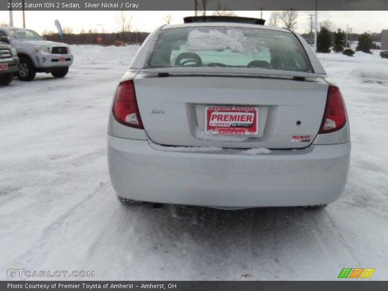 Silver Nickel / Gray 2005 Saturn ION 2 Sedan