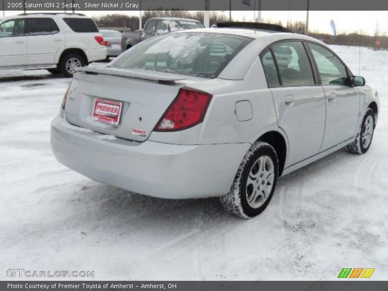 Silver Nickel / Gray 2005 Saturn ION 2 Sedan