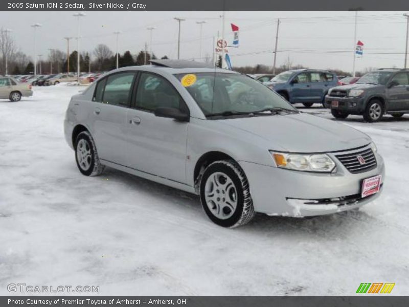 Silver Nickel / Gray 2005 Saturn ION 2 Sedan