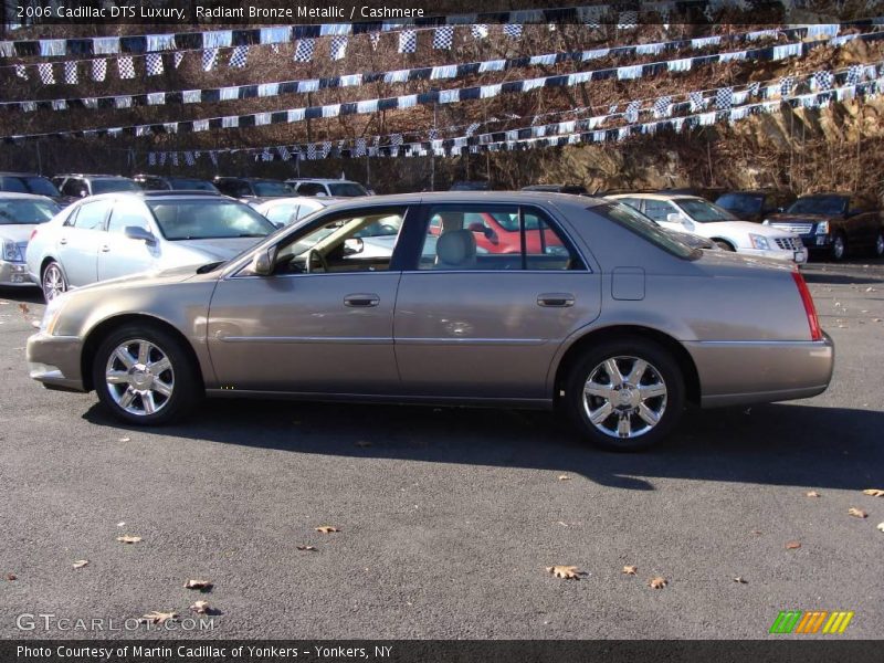 Radiant Bronze Metallic / Cashmere 2006 Cadillac DTS Luxury
