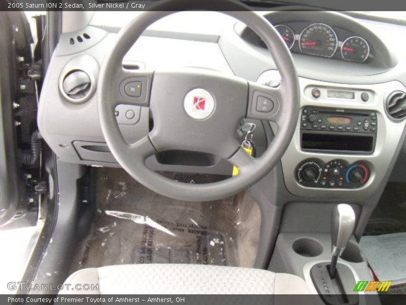 Silver Nickel / Gray 2005 Saturn ION 2 Sedan