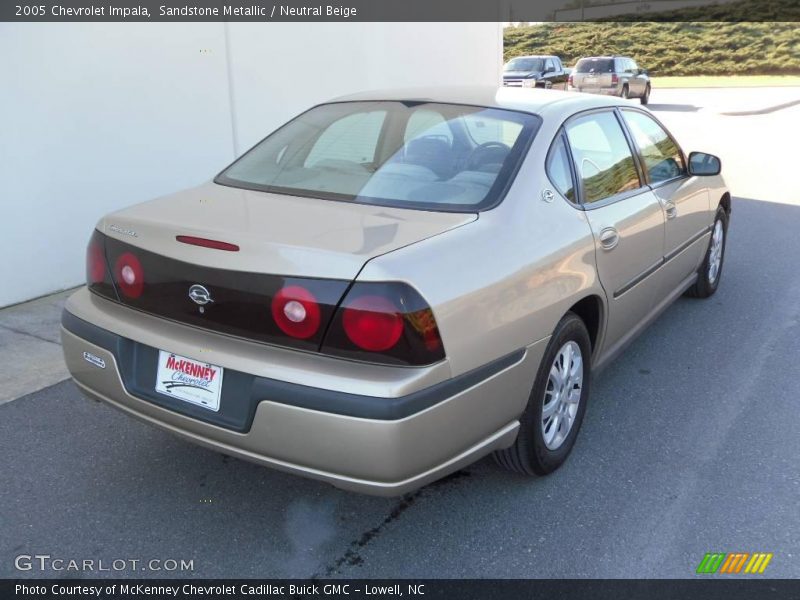 Sandstone Metallic / Neutral Beige 2005 Chevrolet Impala