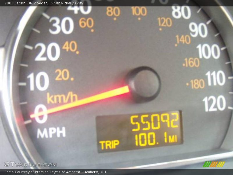 Silver Nickel / Gray 2005 Saturn ION 2 Sedan