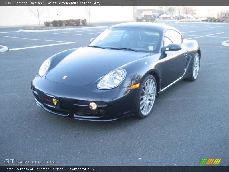 Atlas Grey Metallic / Stone Grey 2007 Porsche Cayman S