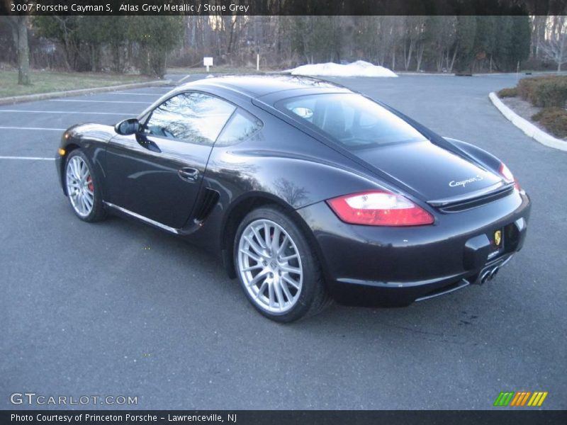 Atlas Grey Metallic / Stone Grey 2007 Porsche Cayman S