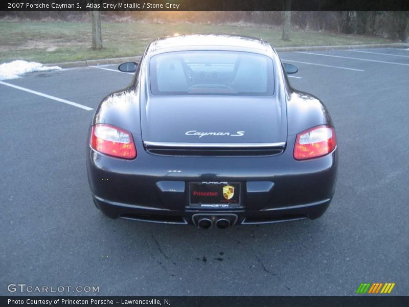 Atlas Grey Metallic / Stone Grey 2007 Porsche Cayman S