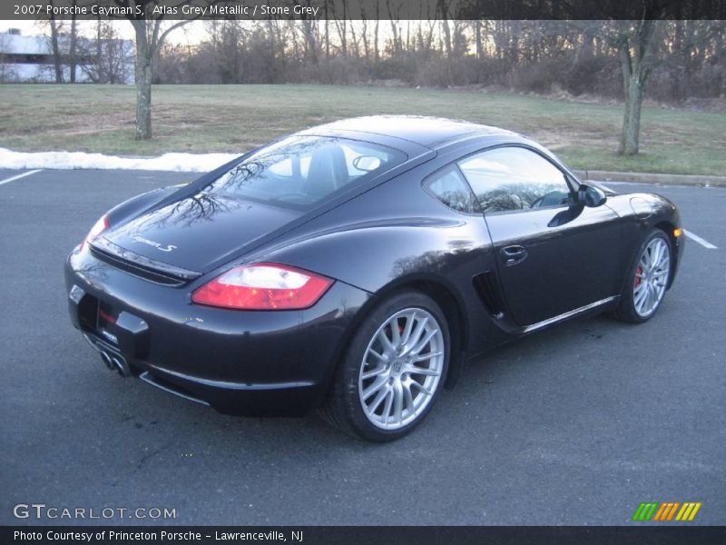 Atlas Grey Metallic / Stone Grey 2007 Porsche Cayman S