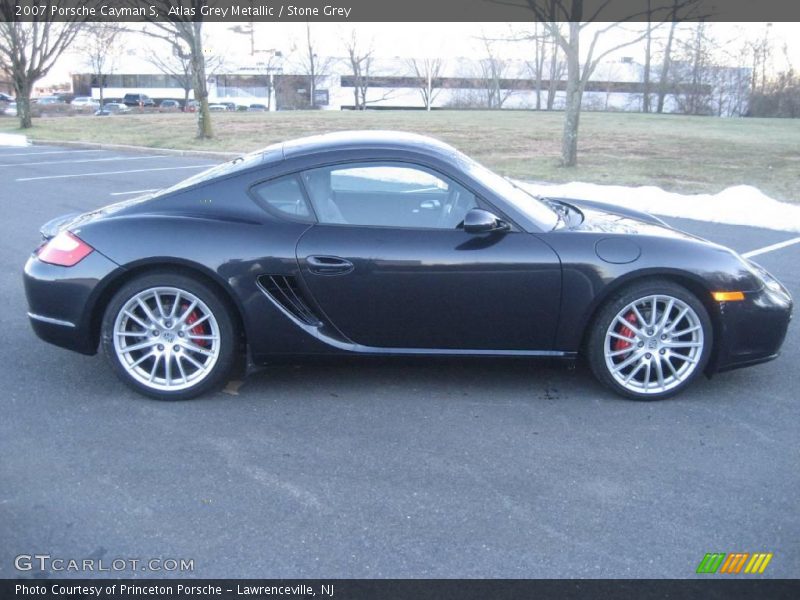 Atlas Grey Metallic / Stone Grey 2007 Porsche Cayman S