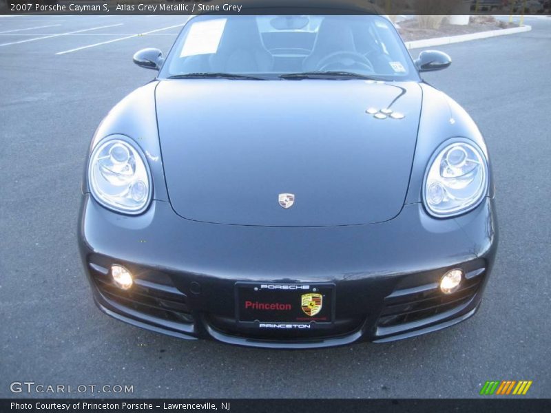 Atlas Grey Metallic / Stone Grey 2007 Porsche Cayman S