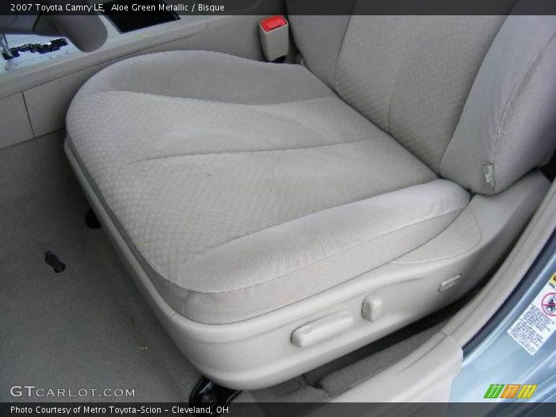 Aloe Green Metallic / Bisque 2007 Toyota Camry LE
