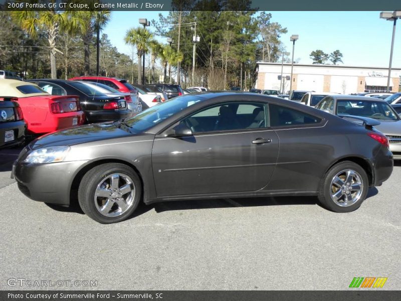 Granite Metallic / Ebony 2006 Pontiac G6 GT Coupe