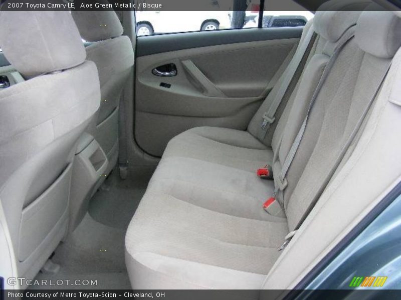 Aloe Green Metallic / Bisque 2007 Toyota Camry LE