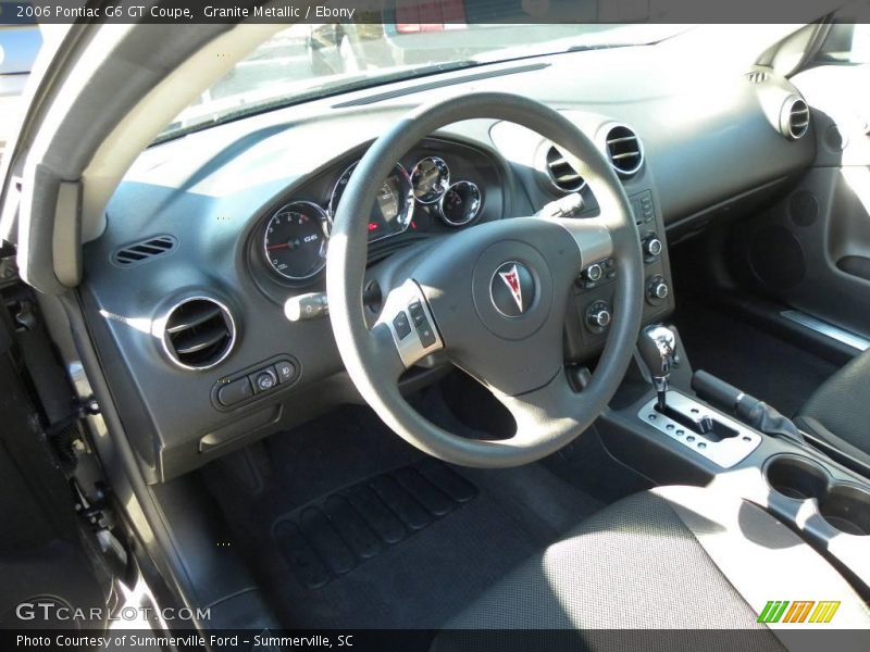 Granite Metallic / Ebony 2006 Pontiac G6 GT Coupe