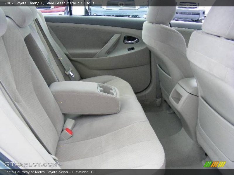 Aloe Green Metallic / Bisque 2007 Toyota Camry LE