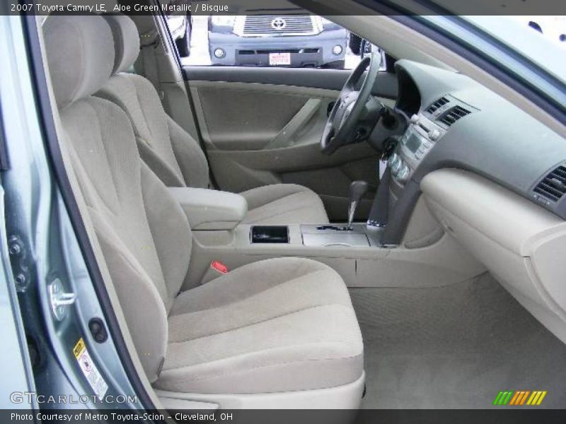 Aloe Green Metallic / Bisque 2007 Toyota Camry LE