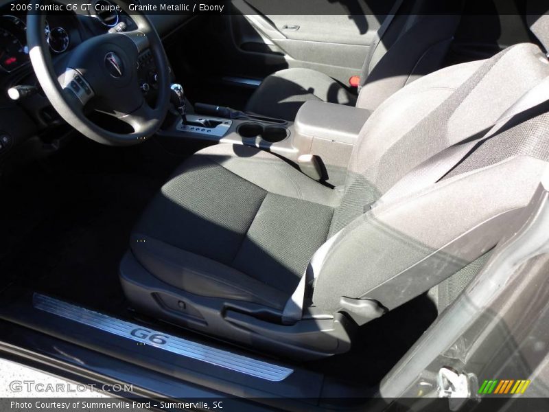Granite Metallic / Ebony 2006 Pontiac G6 GT Coupe