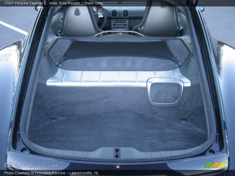 Atlas Grey Metallic / Stone Grey 2007 Porsche Cayman S