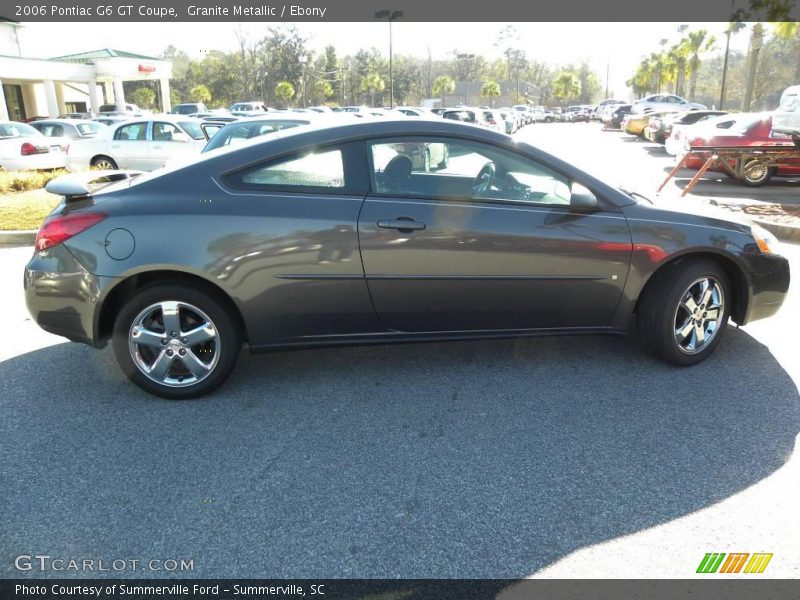 Granite Metallic / Ebony 2006 Pontiac G6 GT Coupe