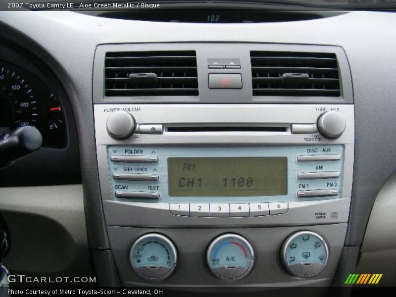 Aloe Green Metallic / Bisque 2007 Toyota Camry LE