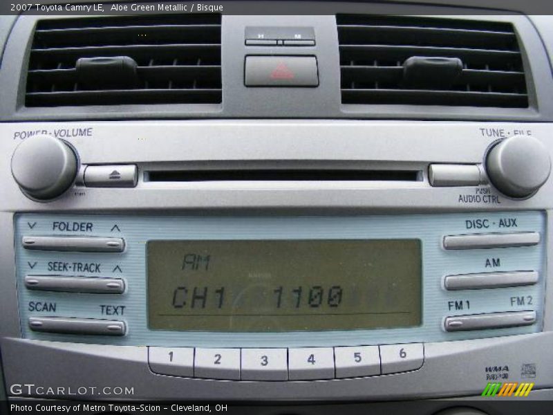 Aloe Green Metallic / Bisque 2007 Toyota Camry LE