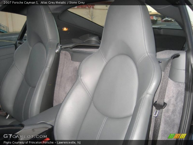 Atlas Grey Metallic / Stone Grey 2007 Porsche Cayman S