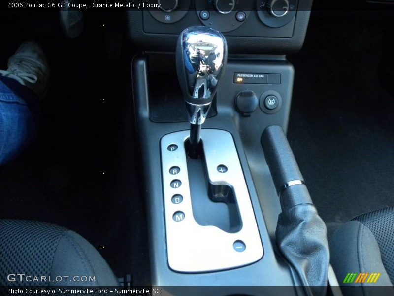 Granite Metallic / Ebony 2006 Pontiac G6 GT Coupe