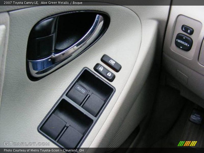 Aloe Green Metallic / Bisque 2007 Toyota Camry LE