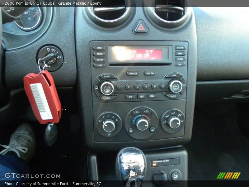Granite Metallic / Ebony 2006 Pontiac G6 GT Coupe
