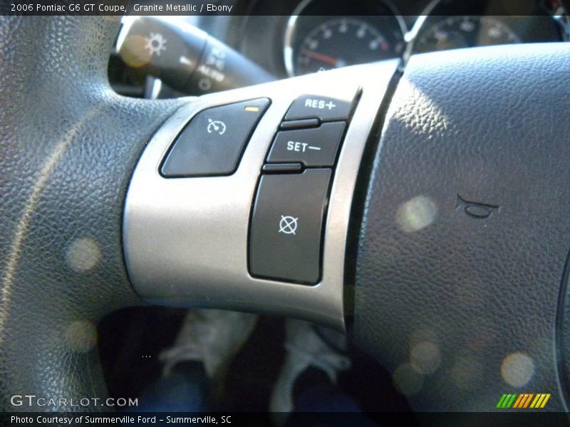 Granite Metallic / Ebony 2006 Pontiac G6 GT Coupe