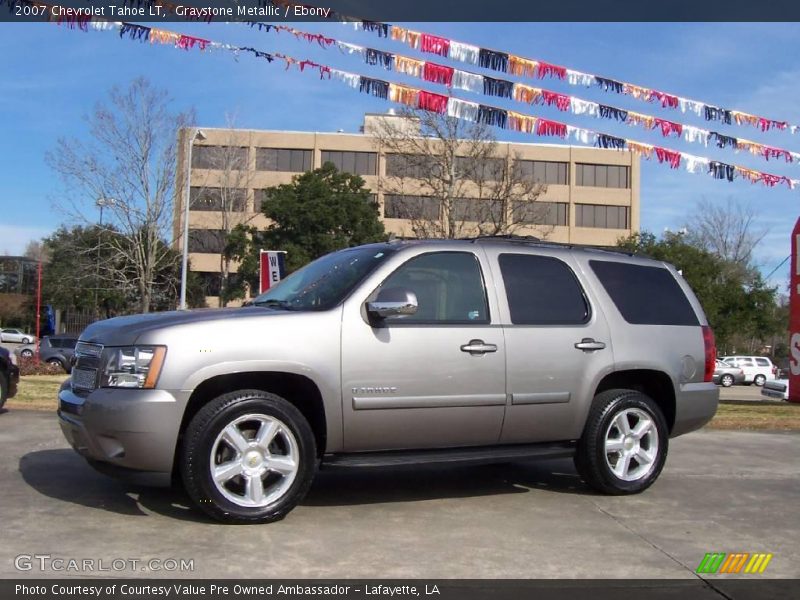 Graystone Metallic / Ebony 2007 Chevrolet Tahoe LT
