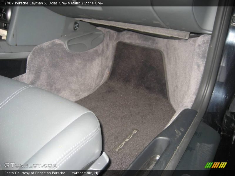 Atlas Grey Metallic / Stone Grey 2007 Porsche Cayman S