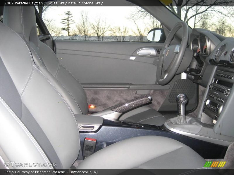 Atlas Grey Metallic / Stone Grey 2007 Porsche Cayman S