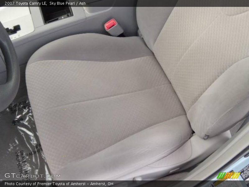 Sky Blue Pearl / Ash 2007 Toyota Camry LE